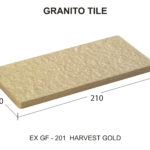 EX GF - 201 สีฮาร์เวสท์โกลด์