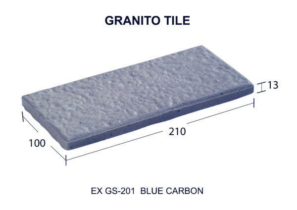 EX GS-201 สีบลูคาร์บอน