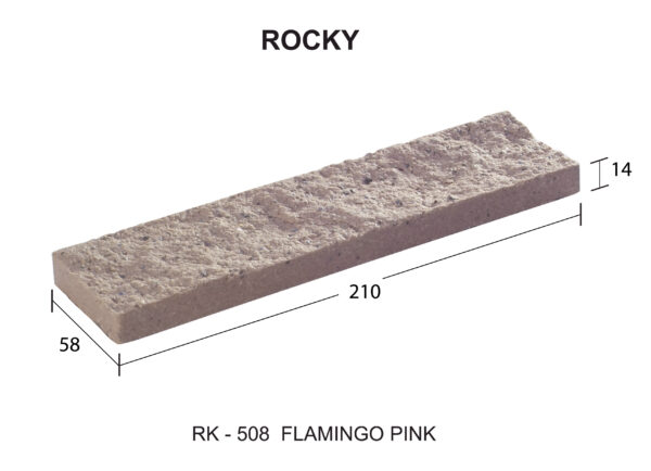 RK-508 สีฟลามิงดก้พิ้งค์