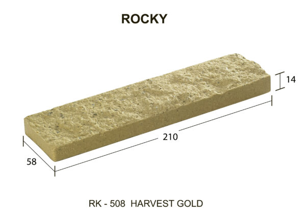 RK-508 สีฮาร์เวสท์โกลด์